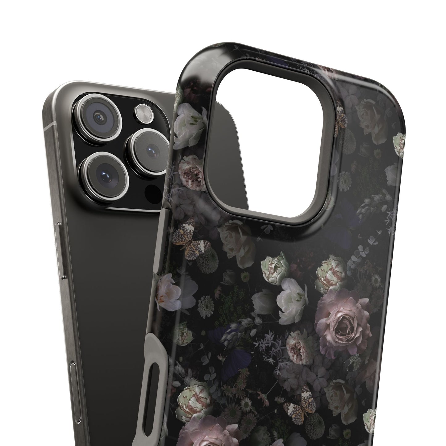 Midnight Curse | Black Floral Case