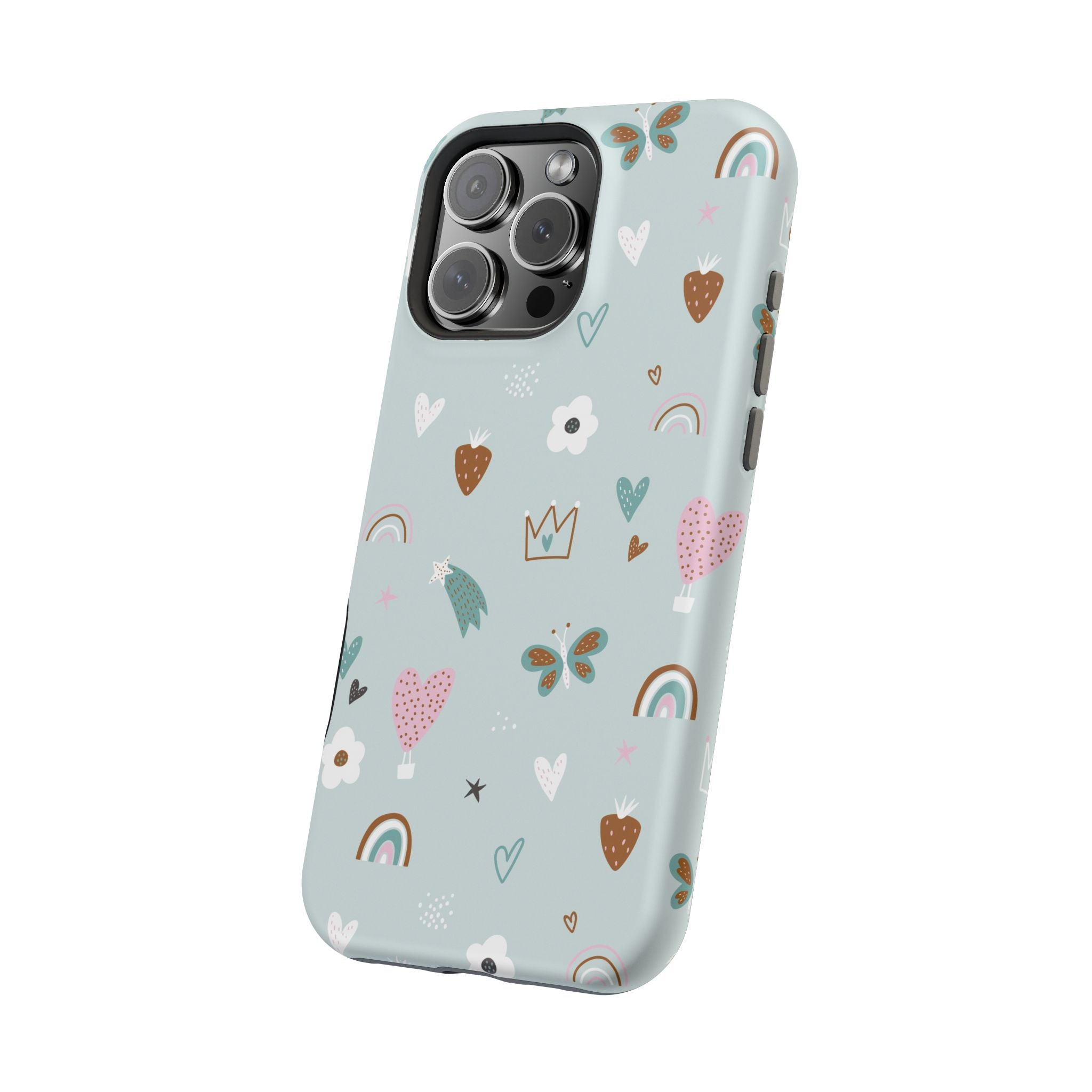 Doodle Delight | Teal Charms Case