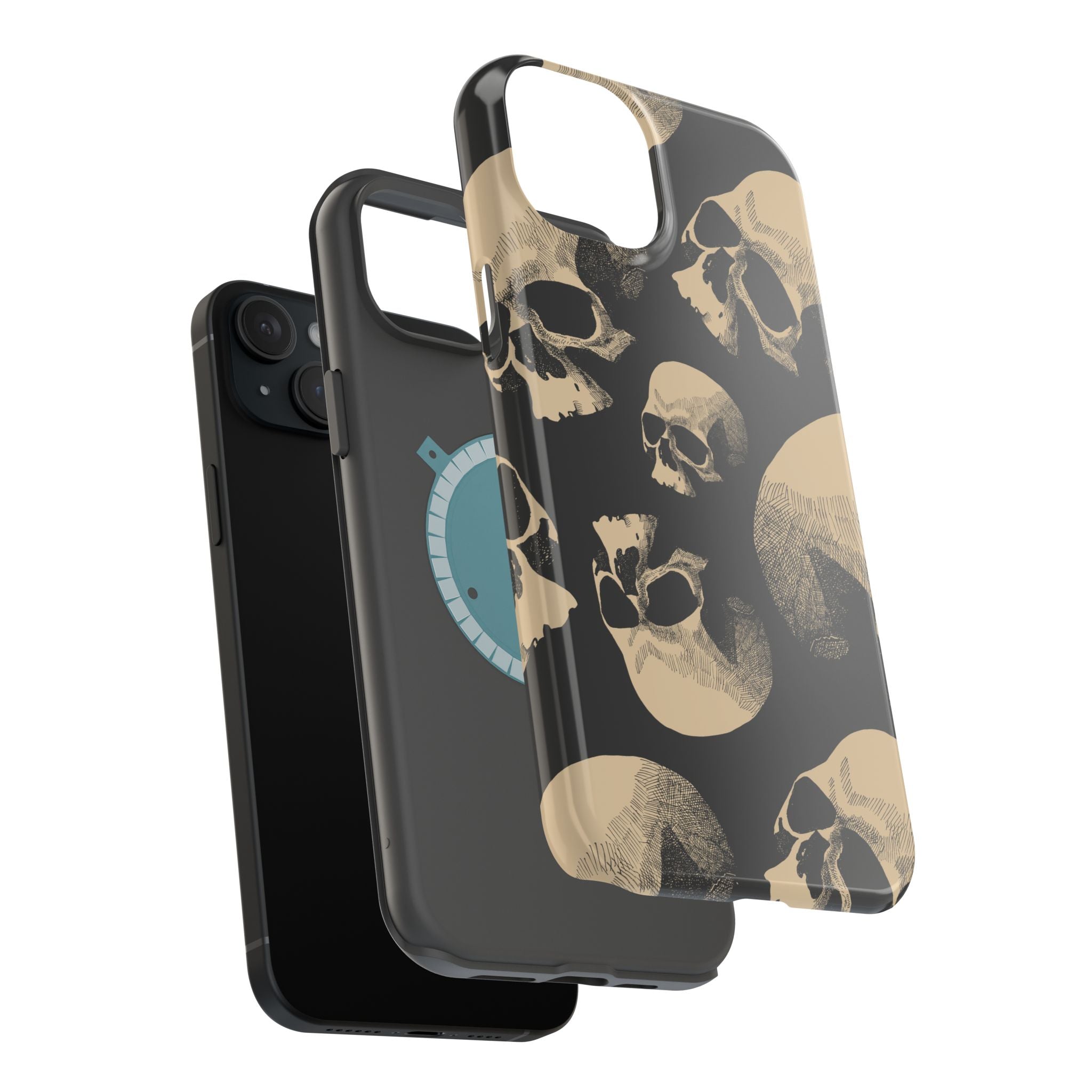 Moonlit Misfit | Black Skull Case