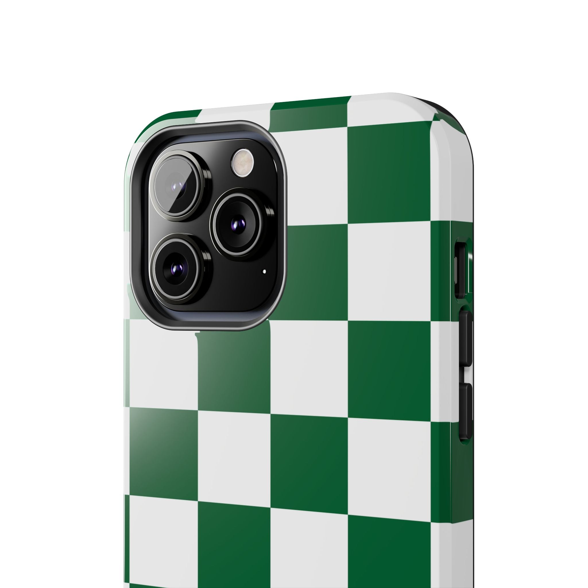 Effortlessly Chic | Green Checkered Case