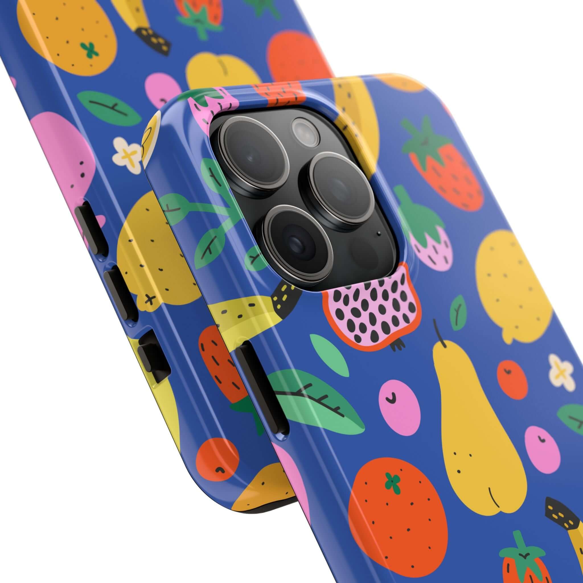 Cute phone cover featuring a vibrant beachy fruit design, perfect for Apple iPhone case fans who love tropical vibes.