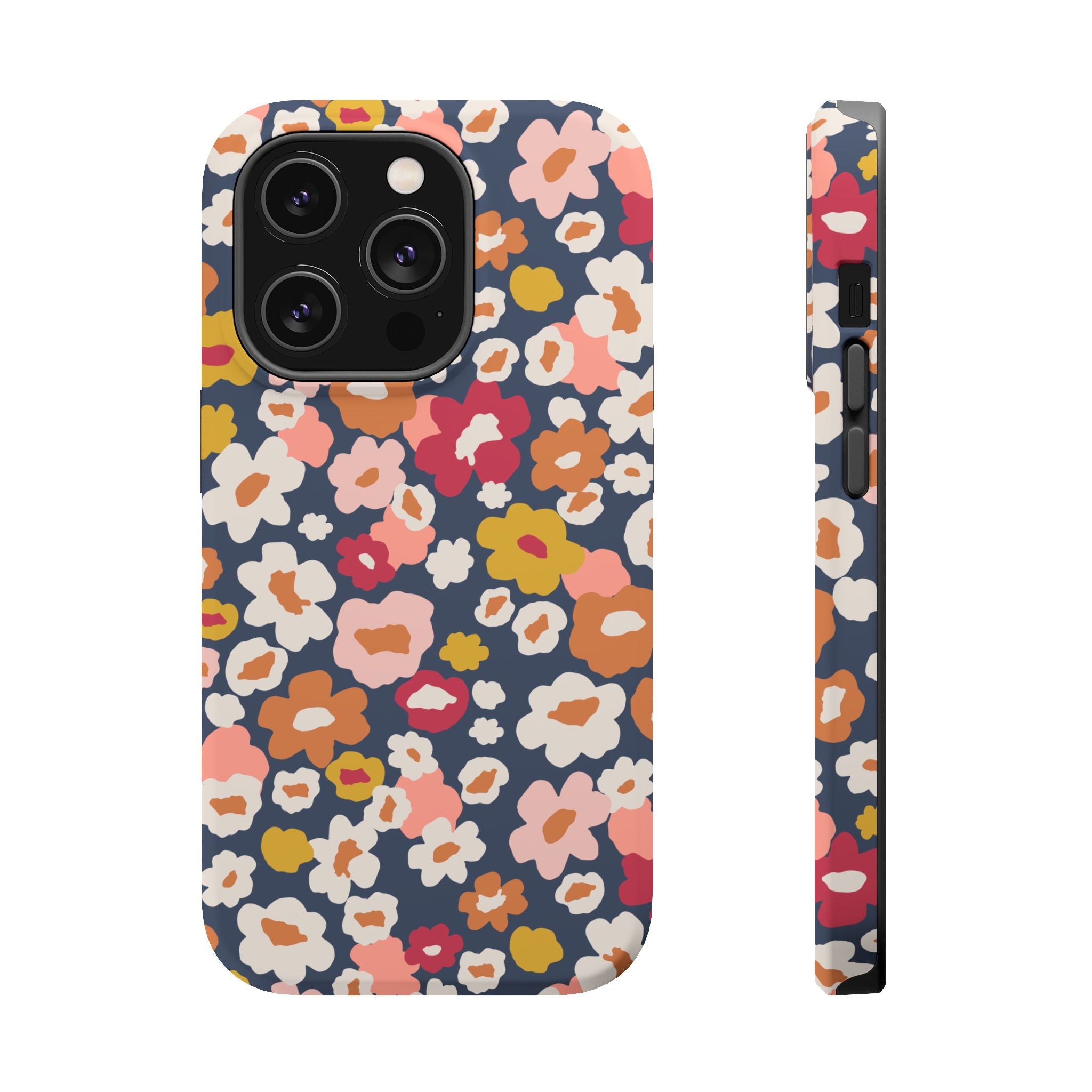 Preppy in Bloom | Navy Flowers Case