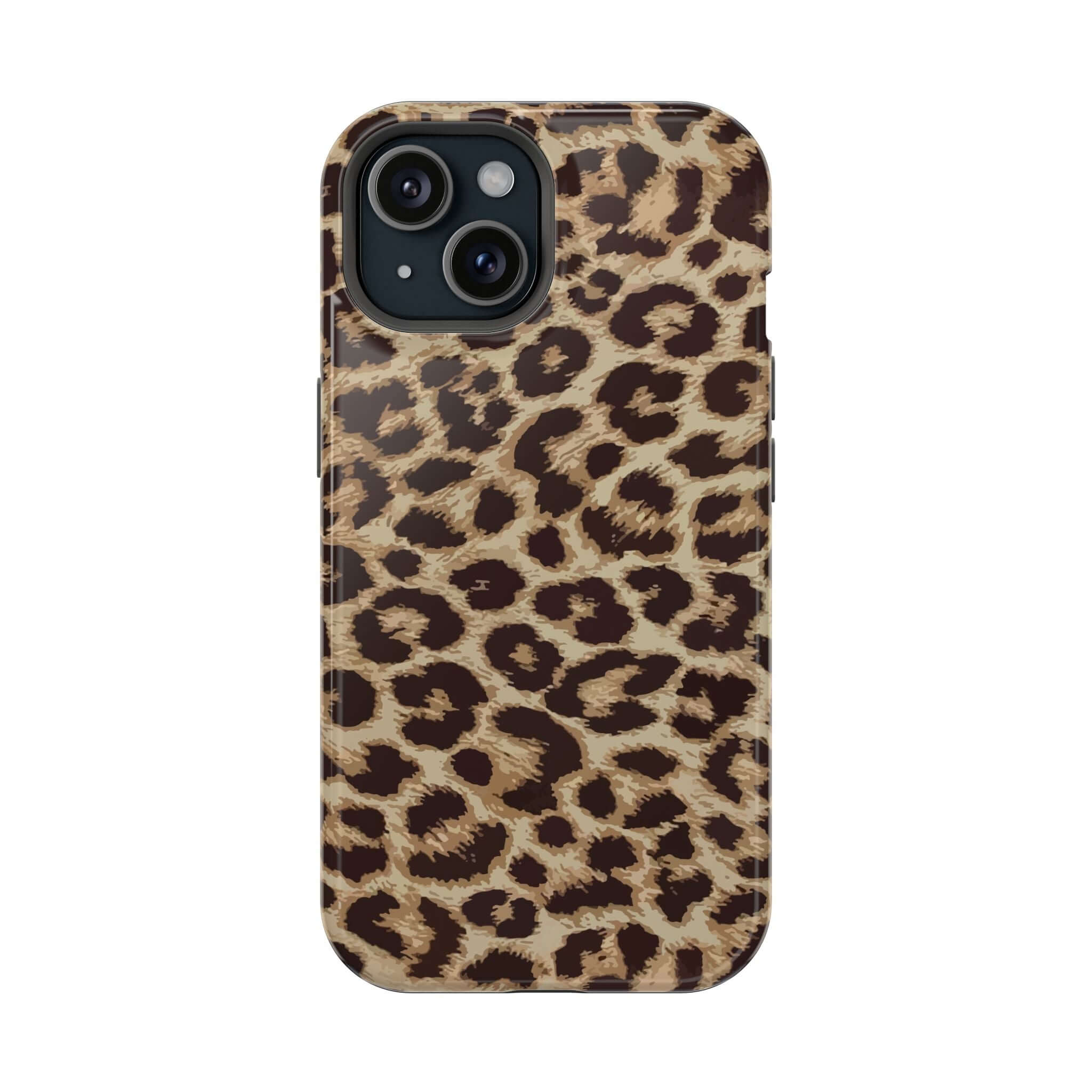 Stylish Savannah Rush Cheetah Case for iPhone 16 with bold animal print and MagSafe design. Cute phone case for a wild statement.