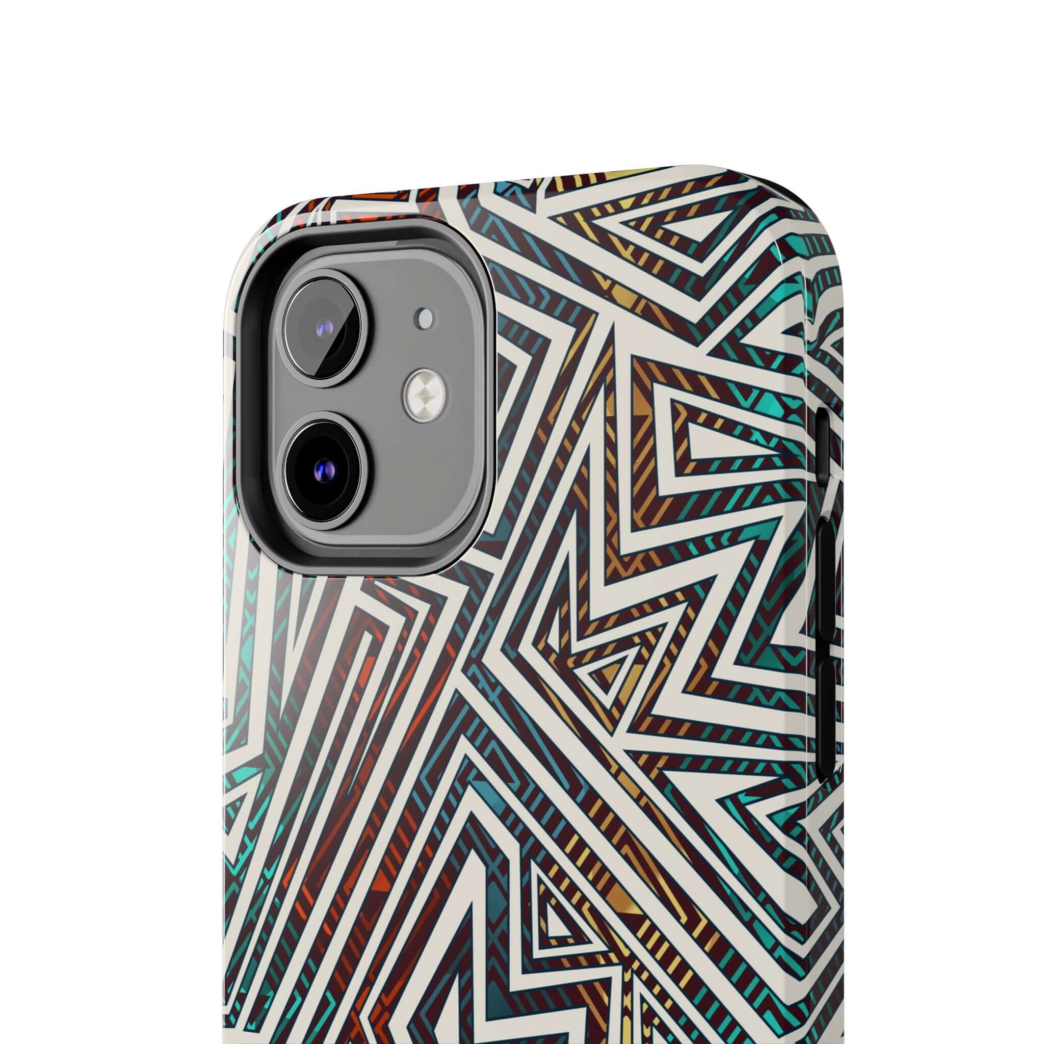 Tribal Echo | Maze Case - Phone Case For