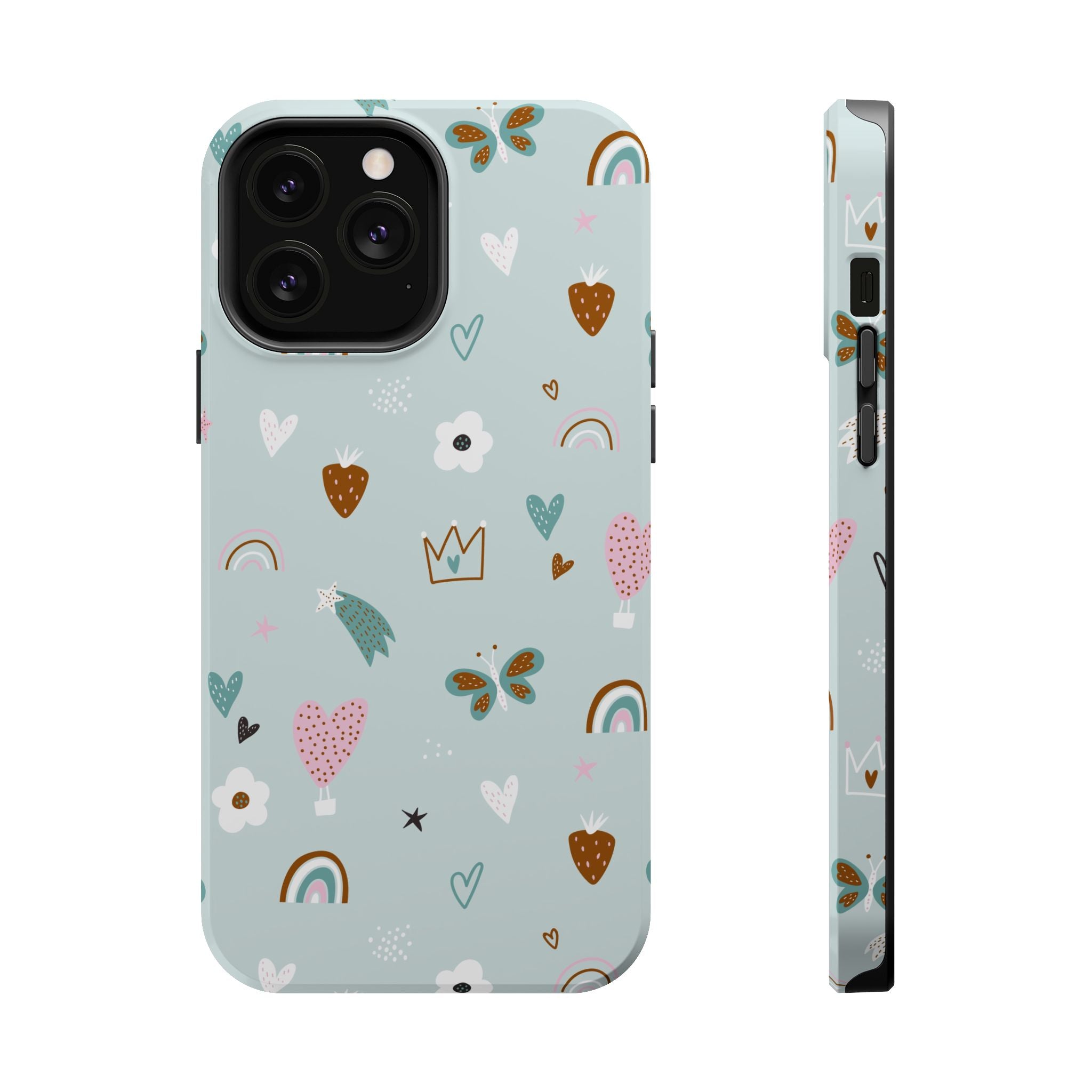 Doodle Delight | Teal Charms Case