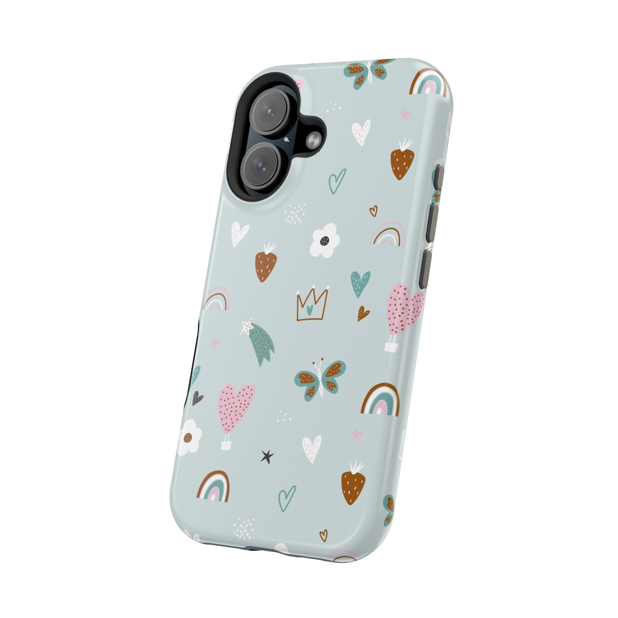 Doodle Delight | Teal Charms Case