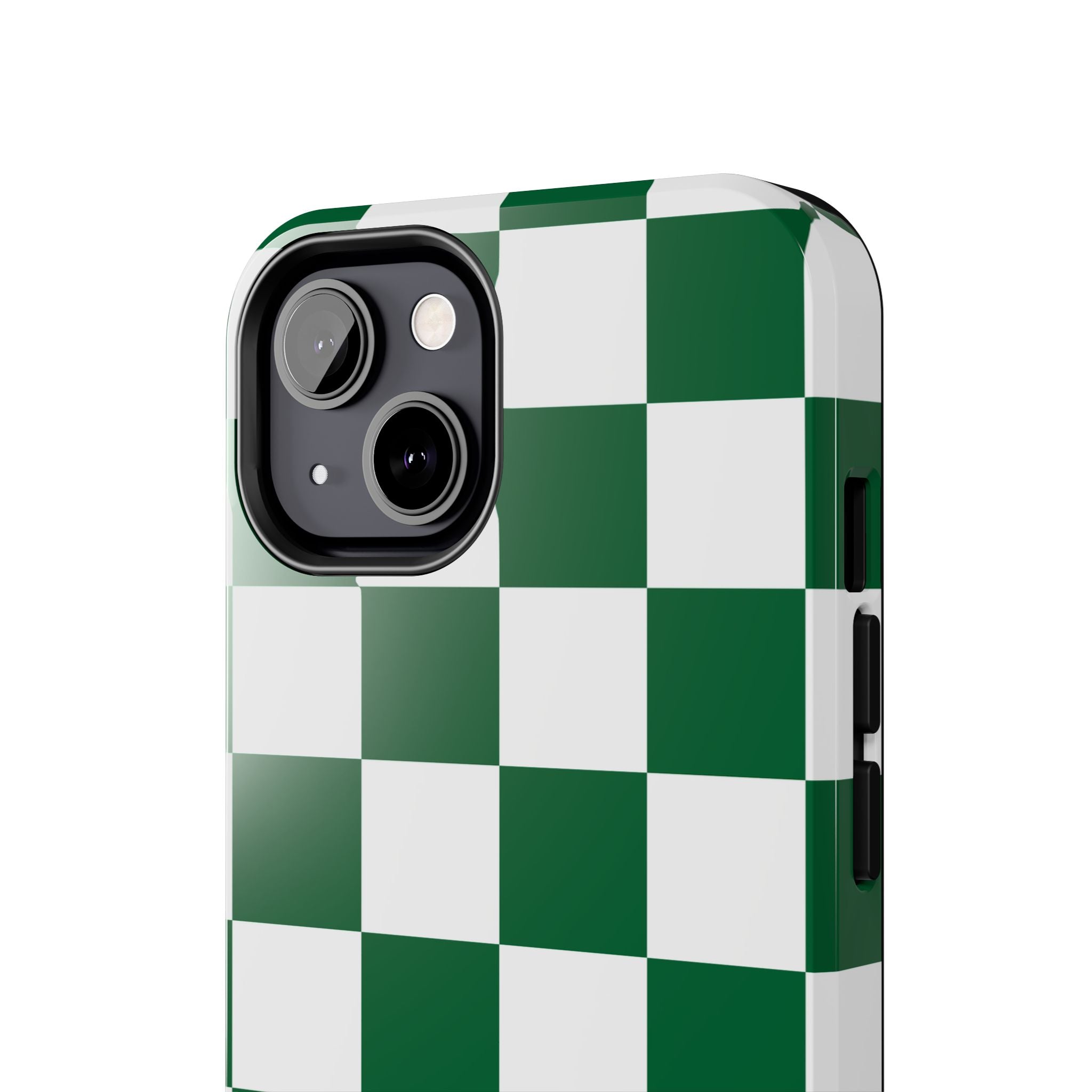 Effortlessly Chic | Green Checkered Case