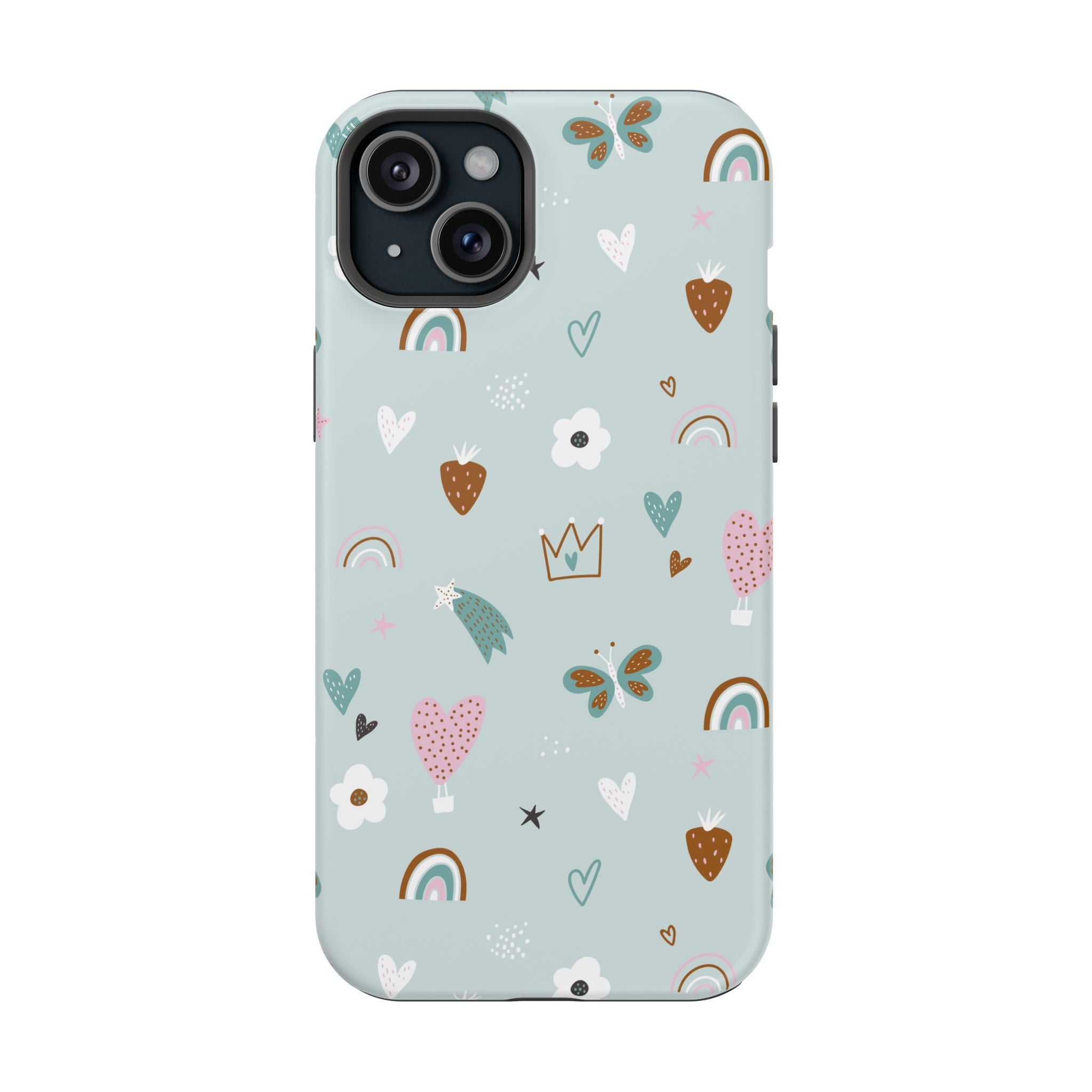 Doodle Delight | Teal Charms Case