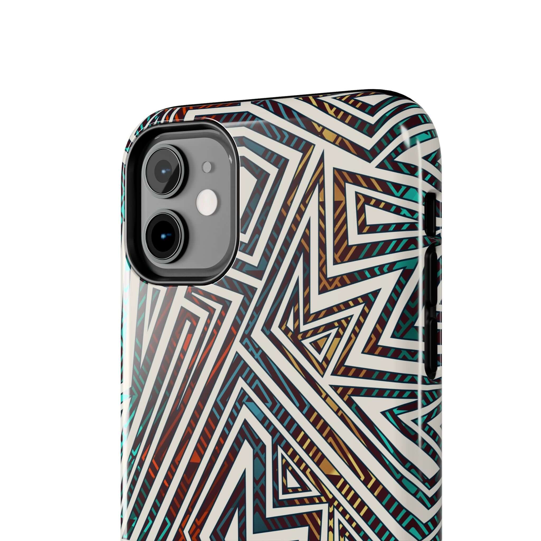 Tribal Echo | Maze Case - Phone Case For