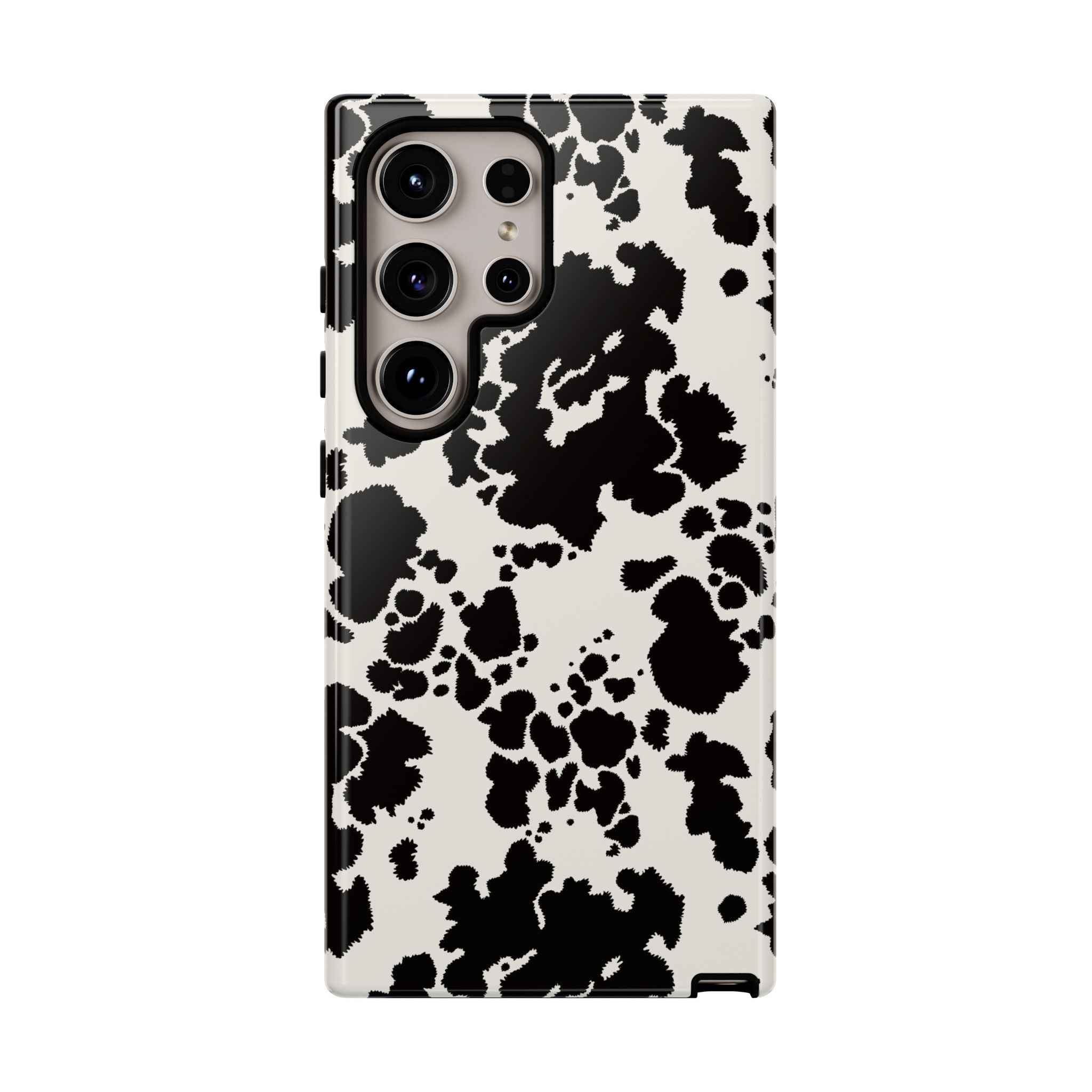 Udderly Cute | Black Cow Case