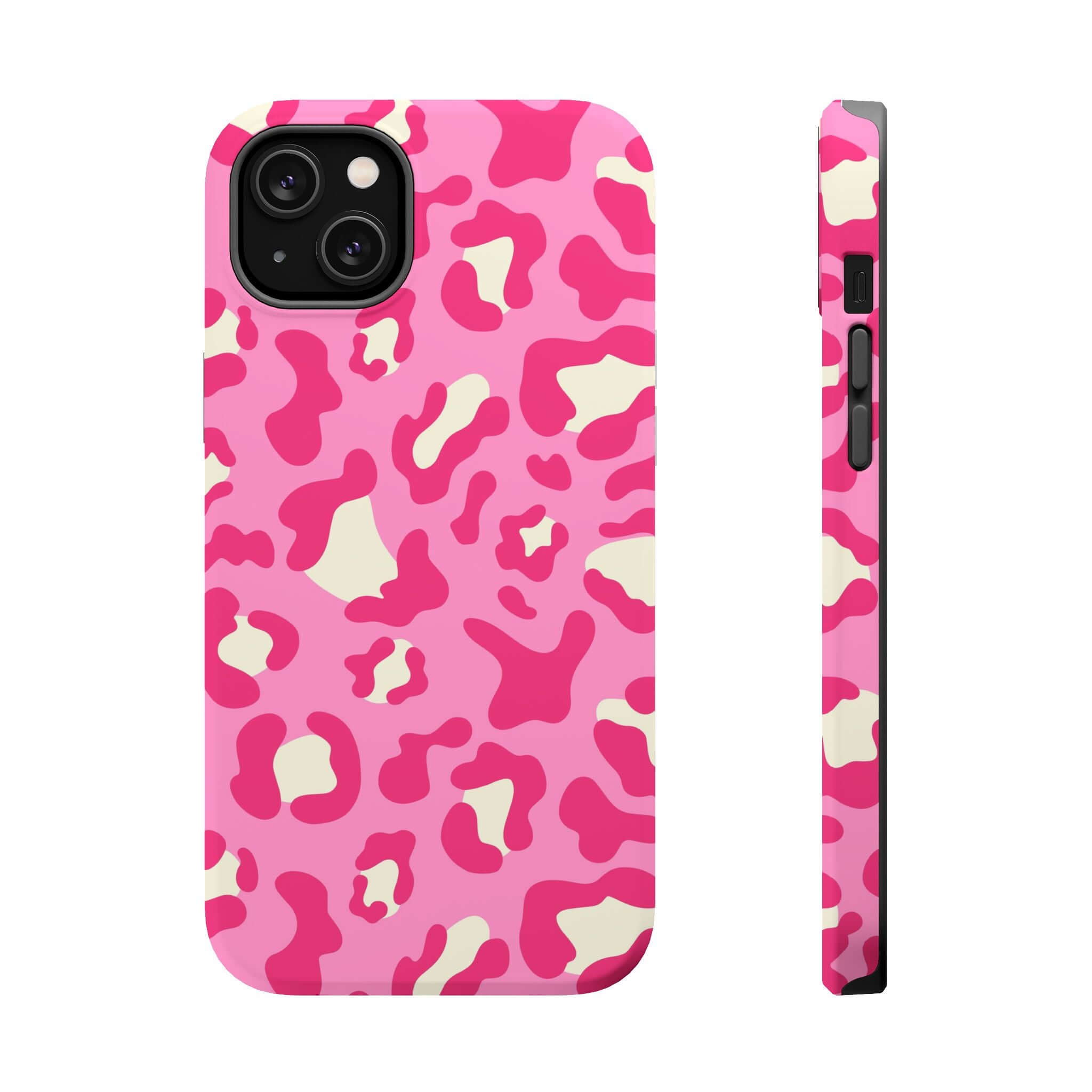 Preppy Cheetah | Pink Case - Phone Case For