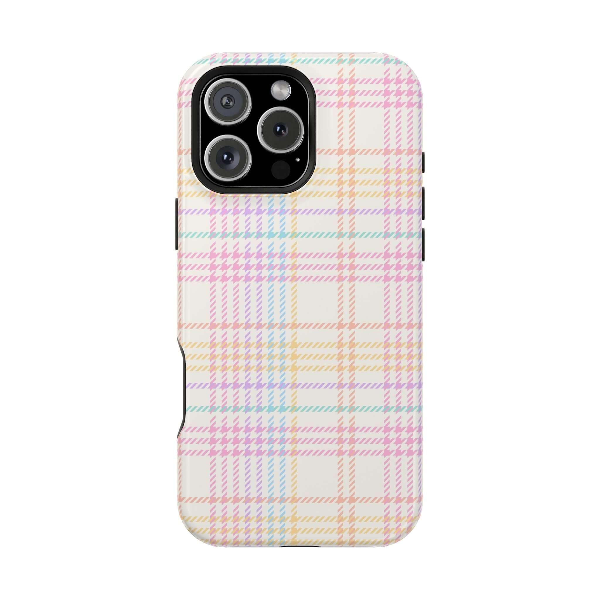 Cheerful | Colorful Plaid Case