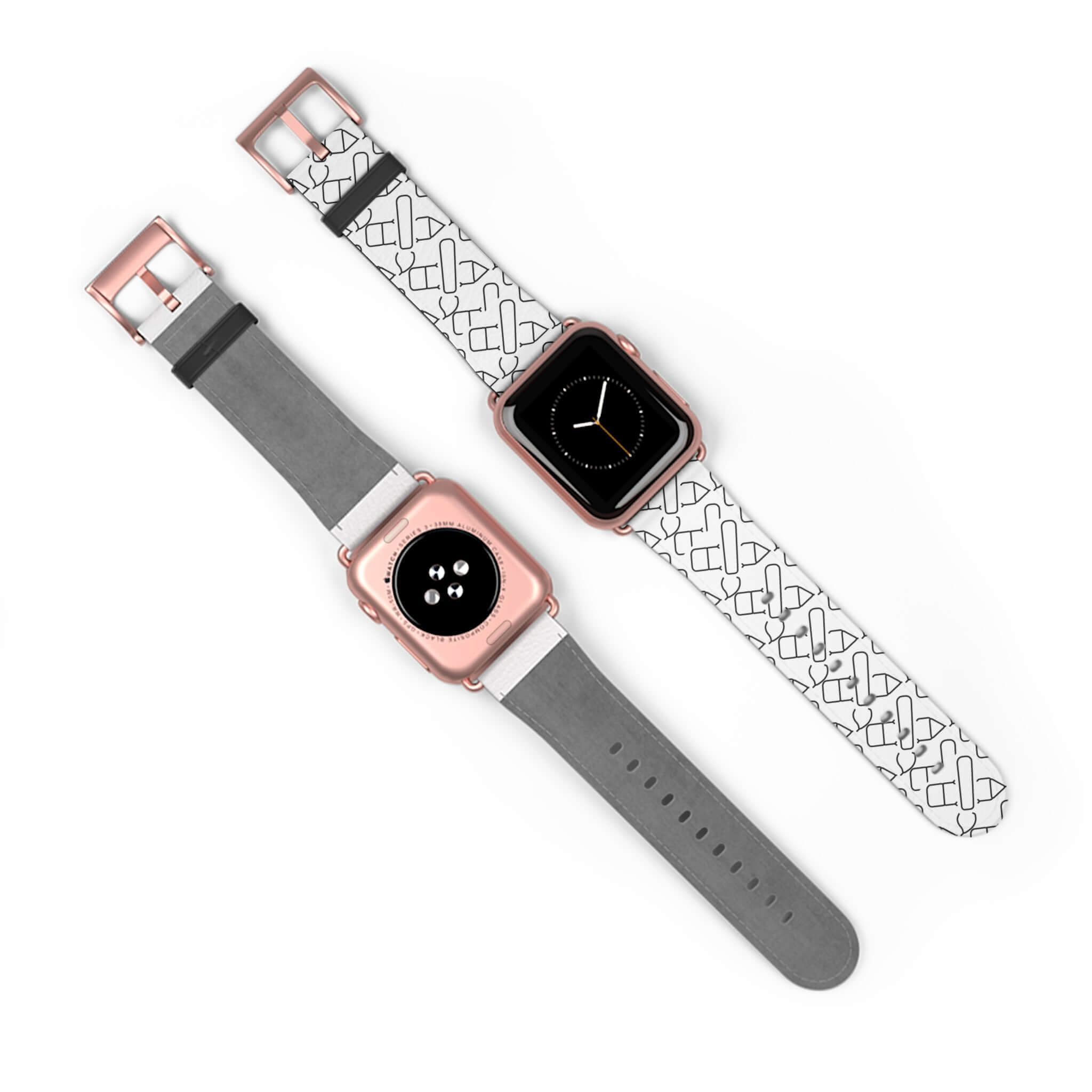 Personalized Apple Watch band with custom design, featuring trendy patterns. Perfect tech accessory for unique style and gifting.