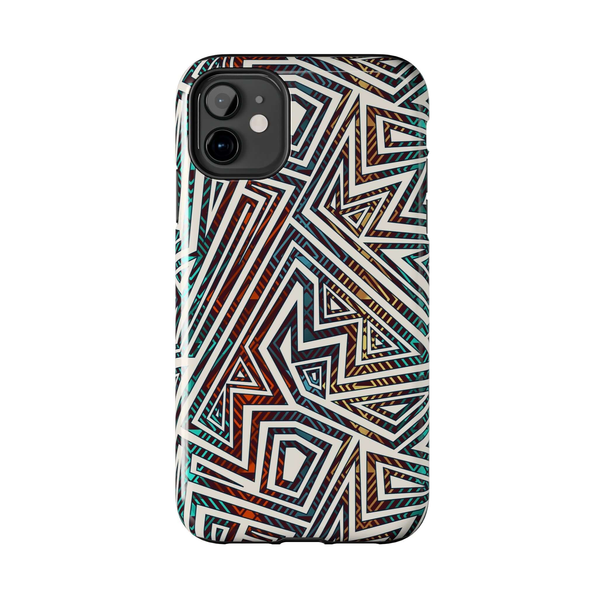 Tribal Echo | Maze Case - Phone Case For